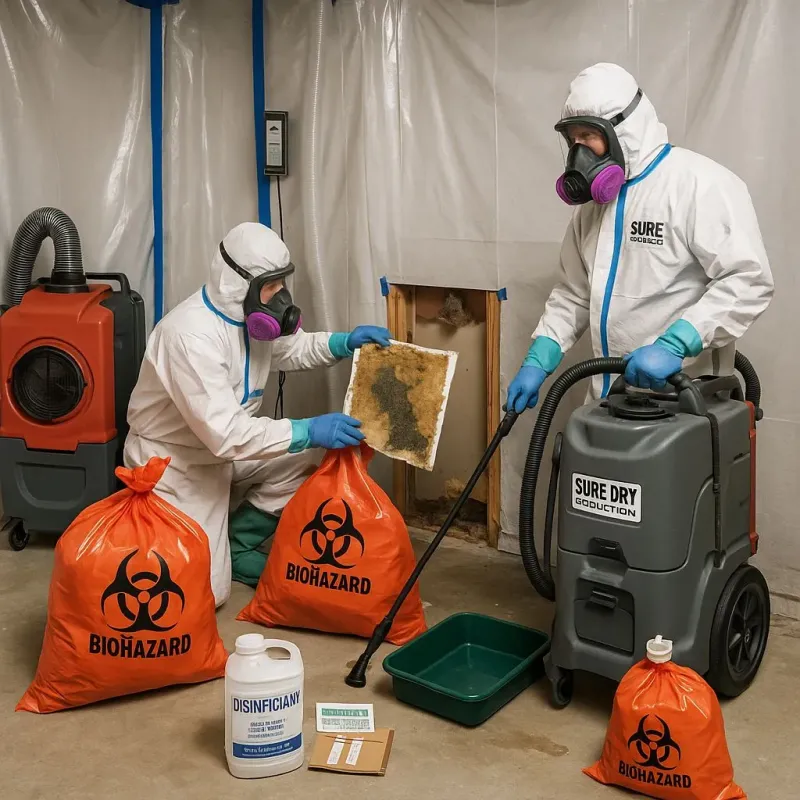 Contaminated Water Handling Protocols process in Closter, NJ
