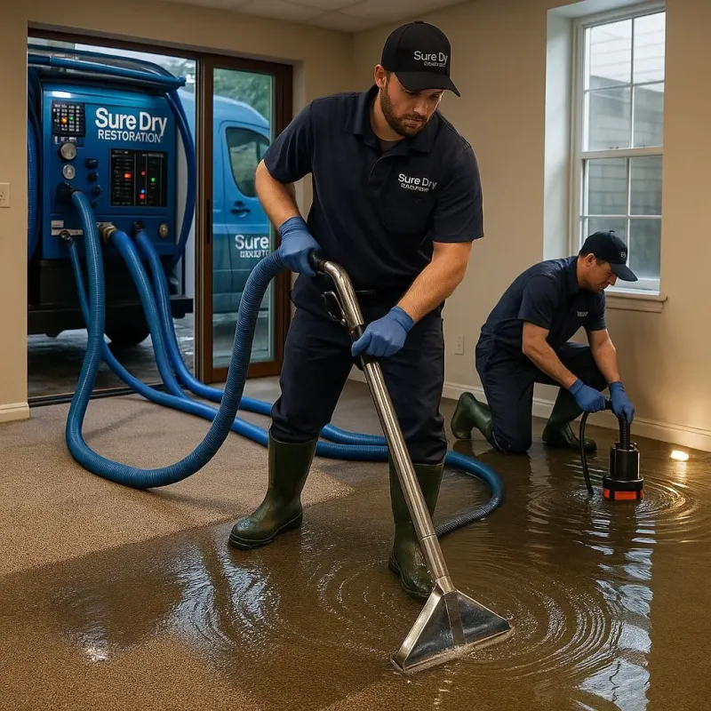Water Extraction and Removal process in Closter, NJ